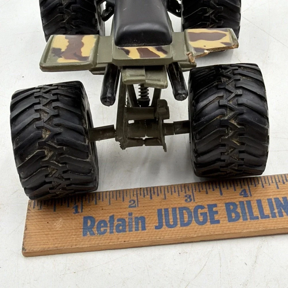 Rare 1996 Yamaha Banshee 1:12 Scale Newray Quad Bike Camo ATV 4 Wheel Car READ